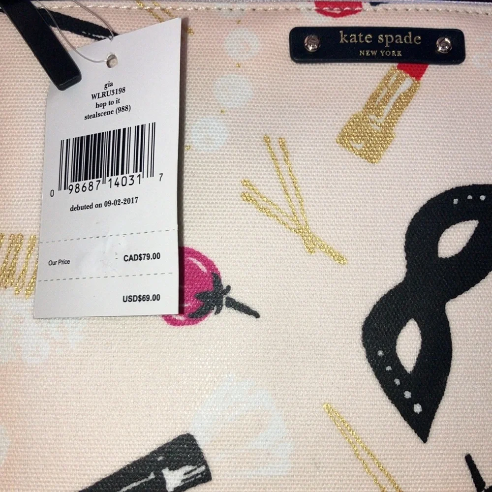 kate spade Multicolor Cosmetic Bag